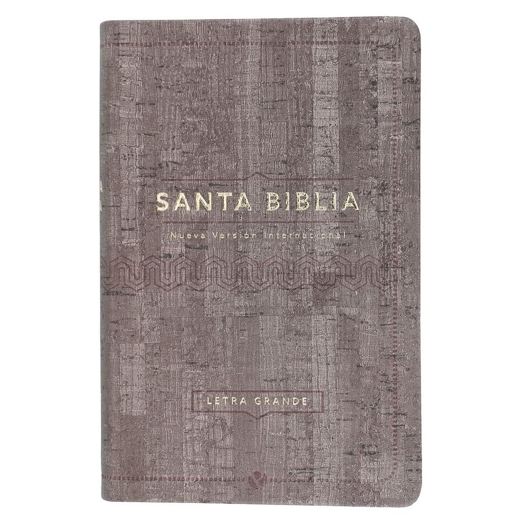 Biblia NVI Compacta Letra Grande Madera