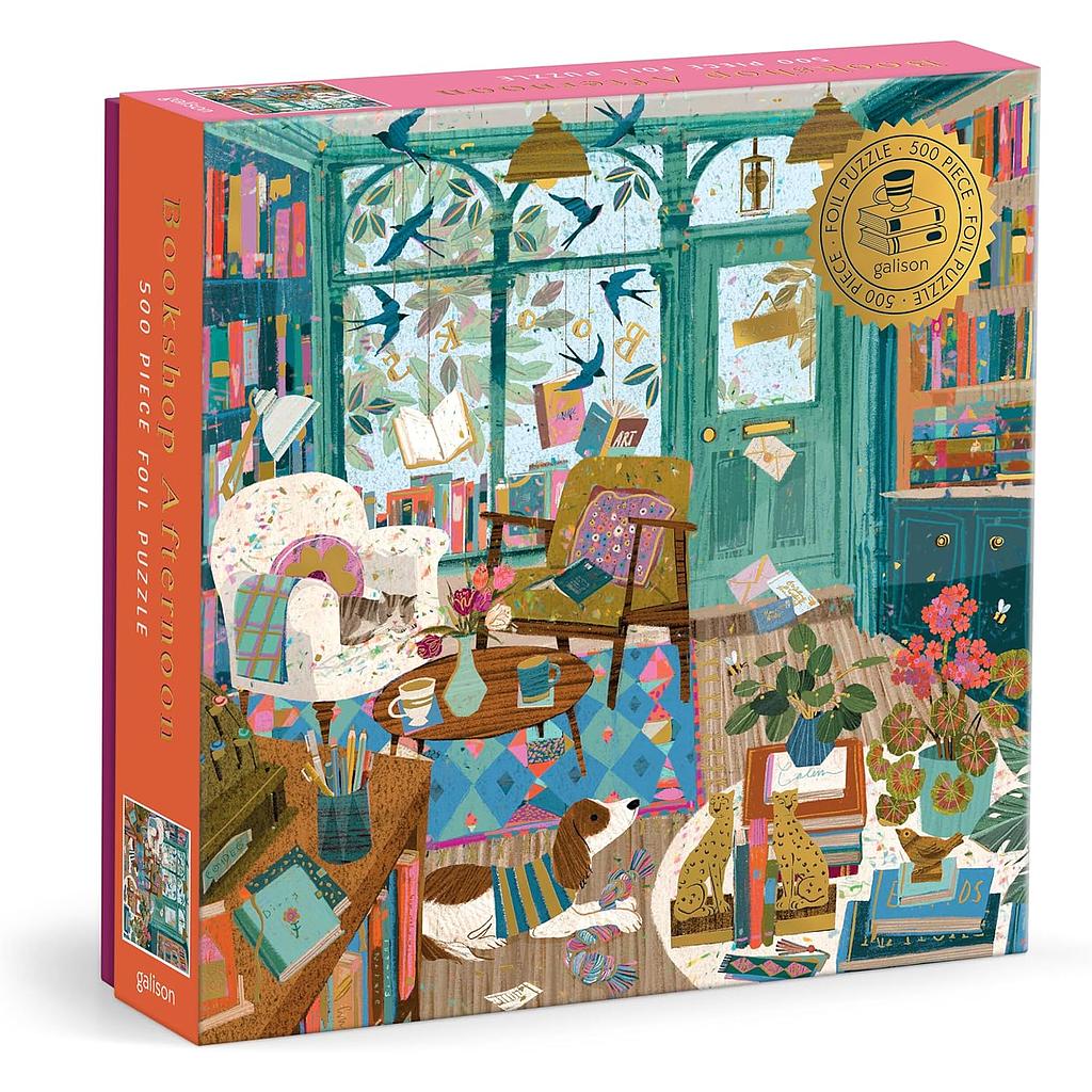 Puzzle Bookshop Afternoon 500 piece