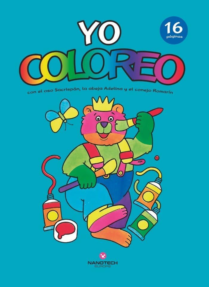 Yo coloreo con el oso Sacrispan