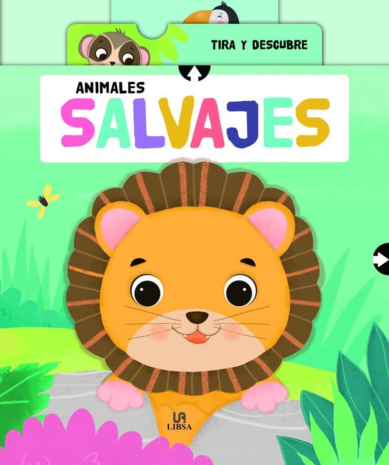 Animales salvajes - tira y descubre