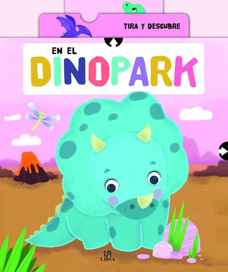 En el dinopark - tira y descubre