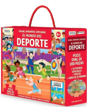 El mundo del deporte - Libro y Puzzle