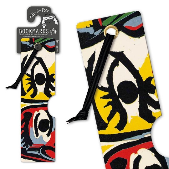 Bookmark Pull - a - Face - Abstract