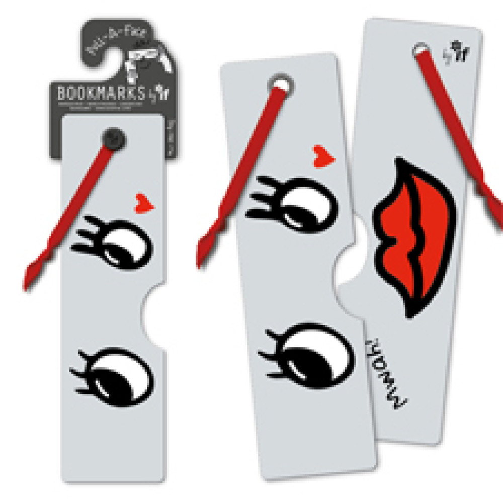 Bookmarks Pull - a - Face - Love