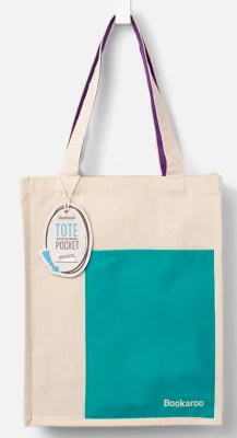 Bolso Bookaroo Turquoise &amp; Purple
