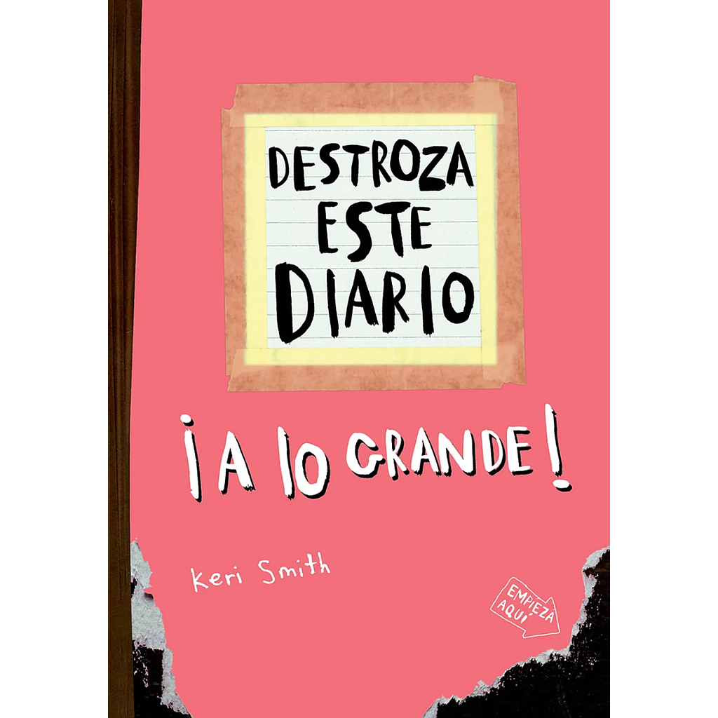 Destroza este diario. A lo grande - Naranja fluor