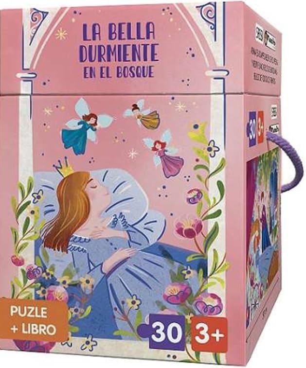 La bella durmiente en el bosque - Libro con puzzle