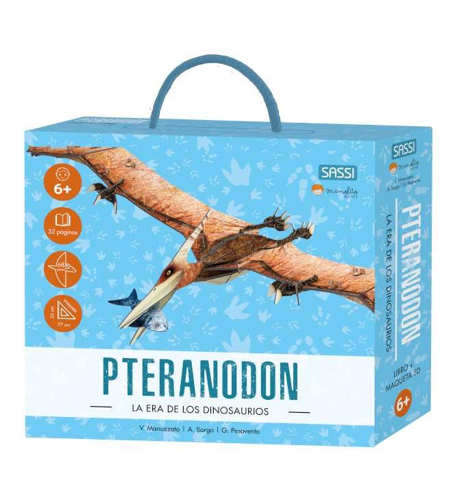 Pteranodon La Era De Los Dinosaurios - Libro con actividades