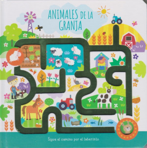 Sigue El Camino Por El Laberinto. Animales De La Granja