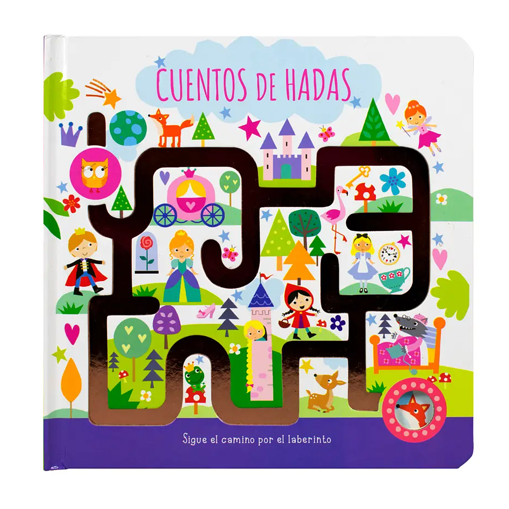 Sigue El Camino Por El Laberinto. Cuentos De Hadas