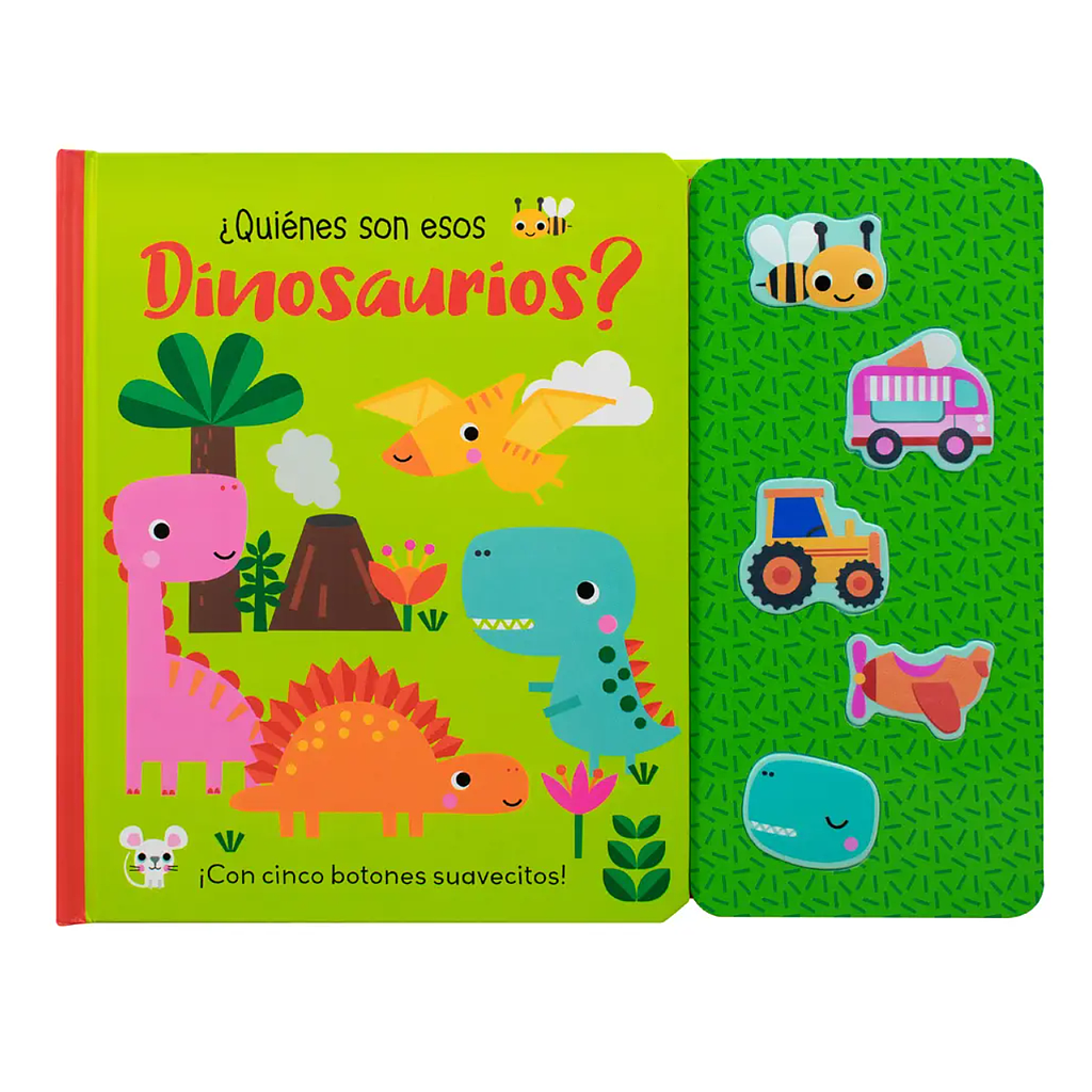 Quienes son esos Dinosaurios - con cinco botones suavecitos