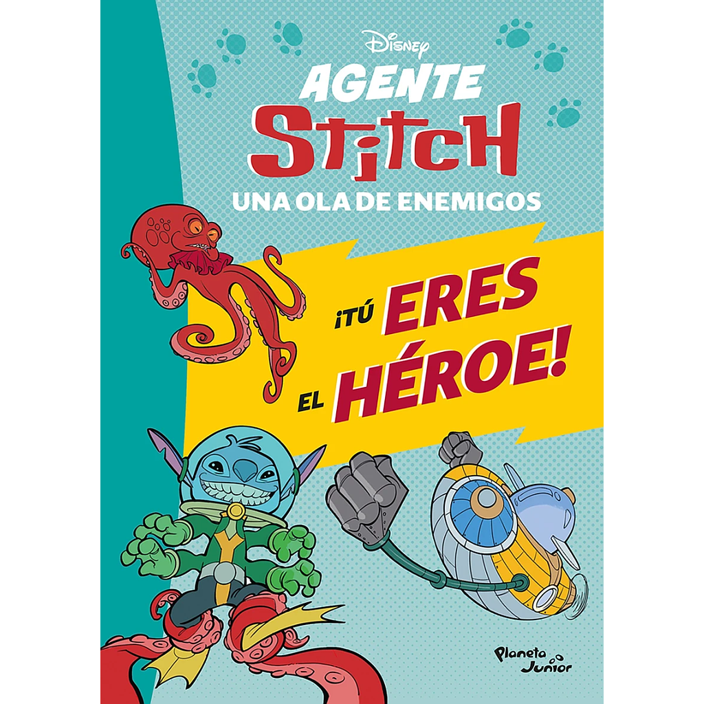 Agente Stitch. Una Ola De Enemigos  Tu Eres El Heroe