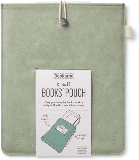 Bookaroo Books &amp; Stuff Pouch - Fern