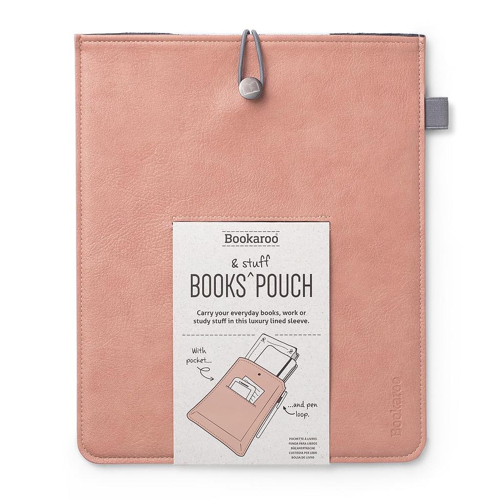 Bookaroo Books &amp; Stuff Pouch - Blush