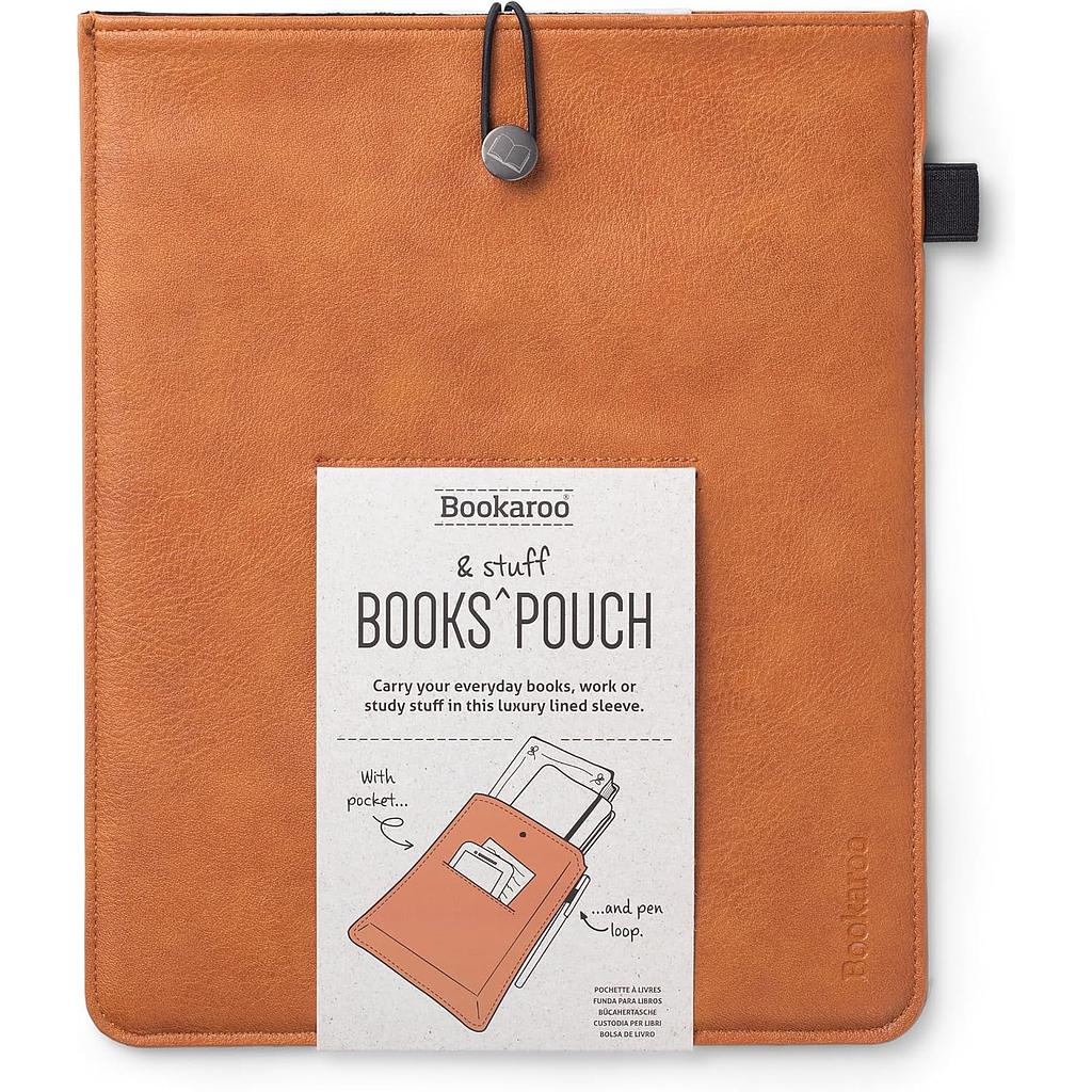 Bookaroo Books &amp; Stuff Pouch Brown