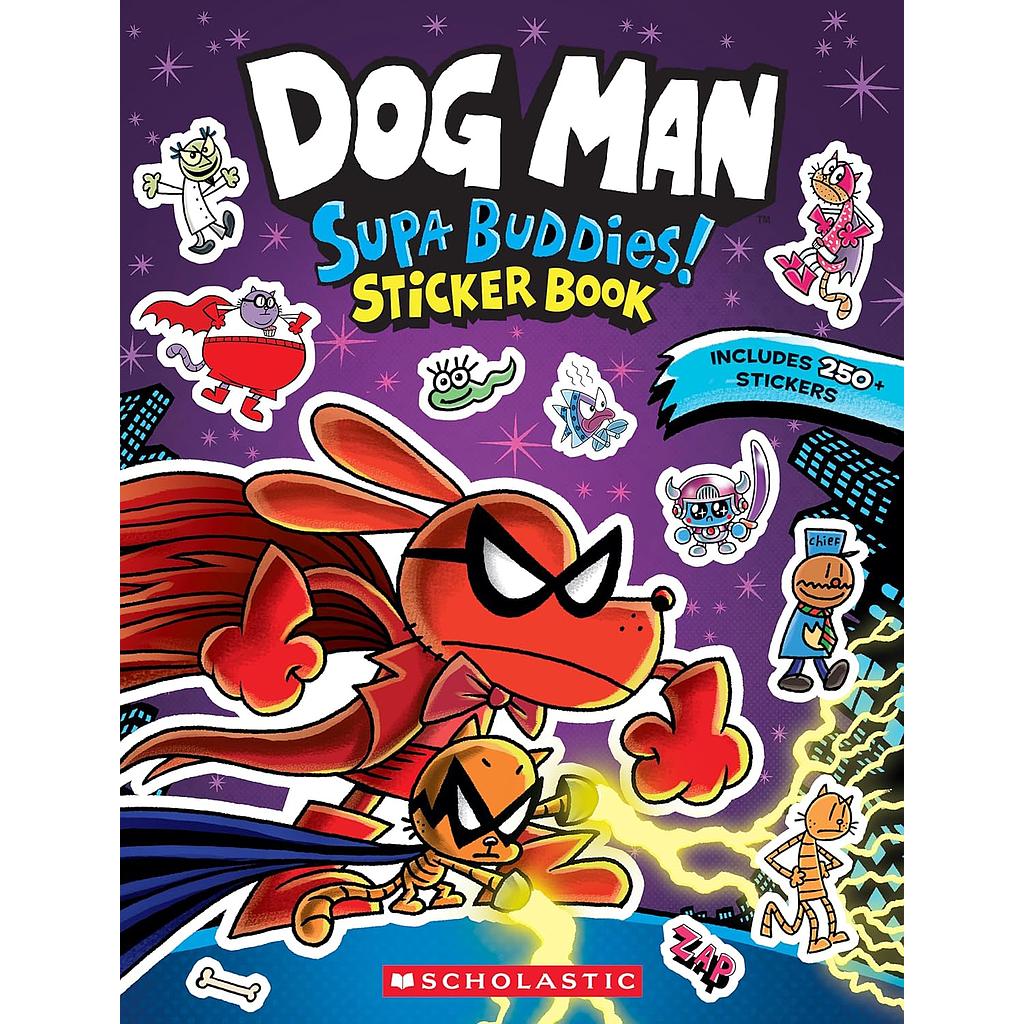 Dog Man: Official Supa Buddies Sticker Book