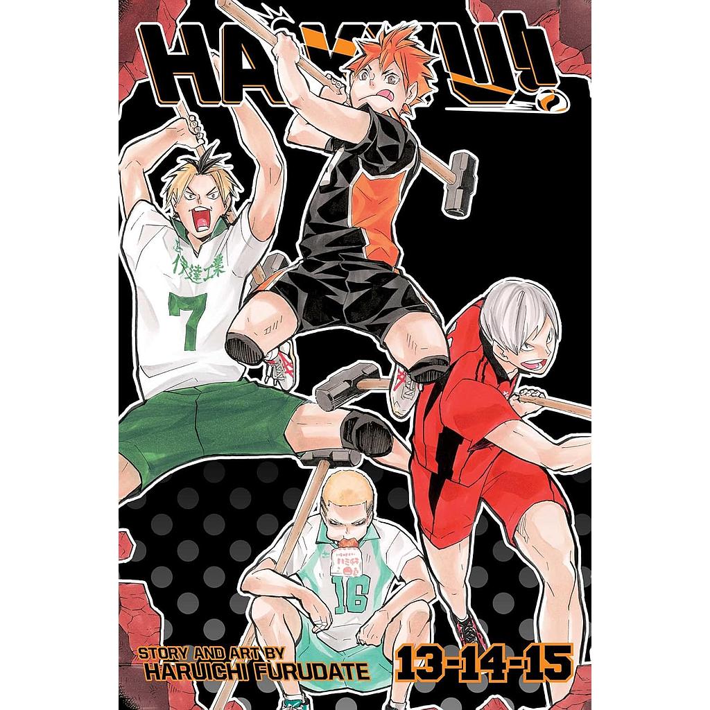 Haikyu Vol. 13 14 15