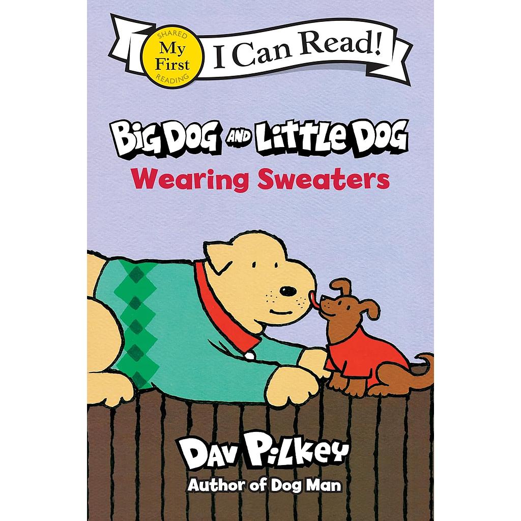 ICRMF Big Dog and Little Dog Wearing Sweaters