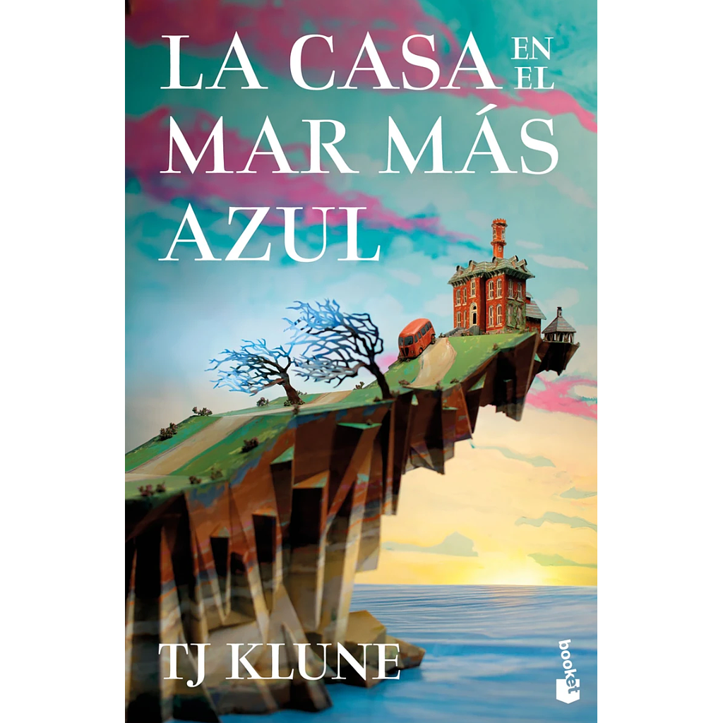 La casa en el mar mas azul