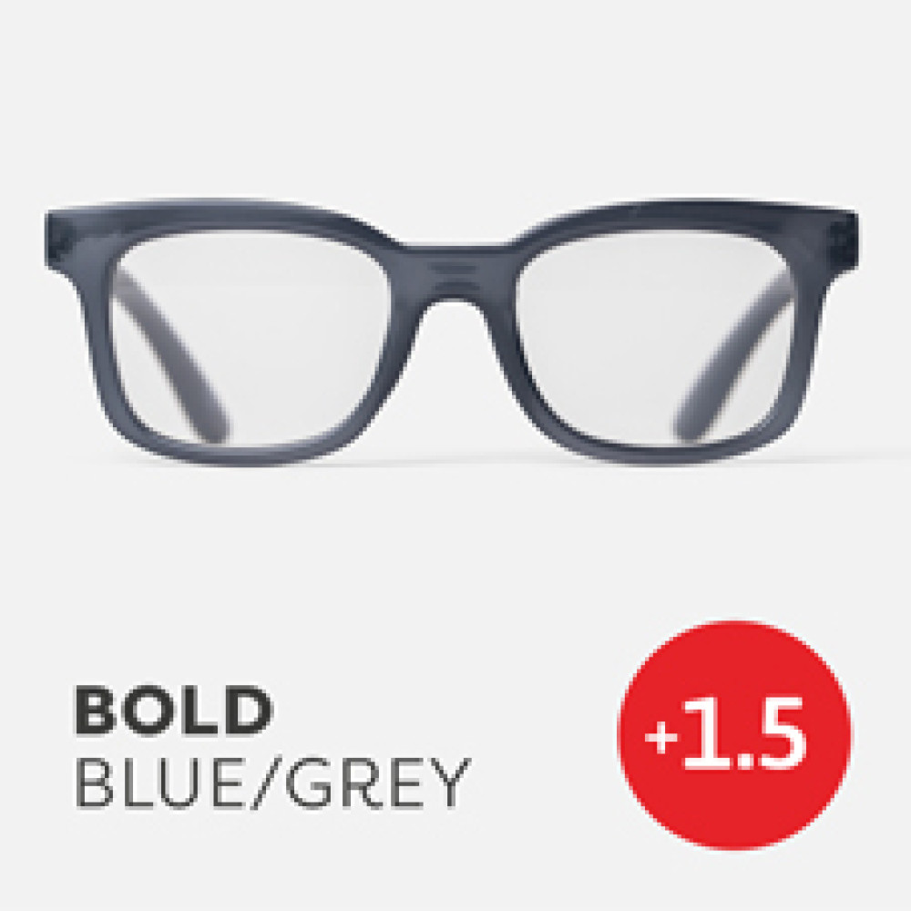 Easy Readers Bold Blue/Grey +1.5