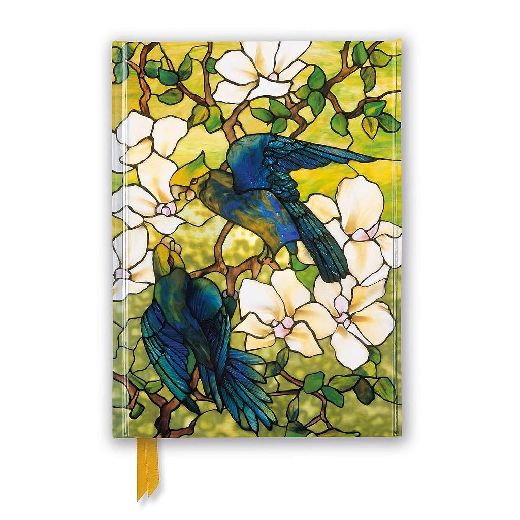 Journal Louis Comfort Tiffany Hibiscus And Parrots