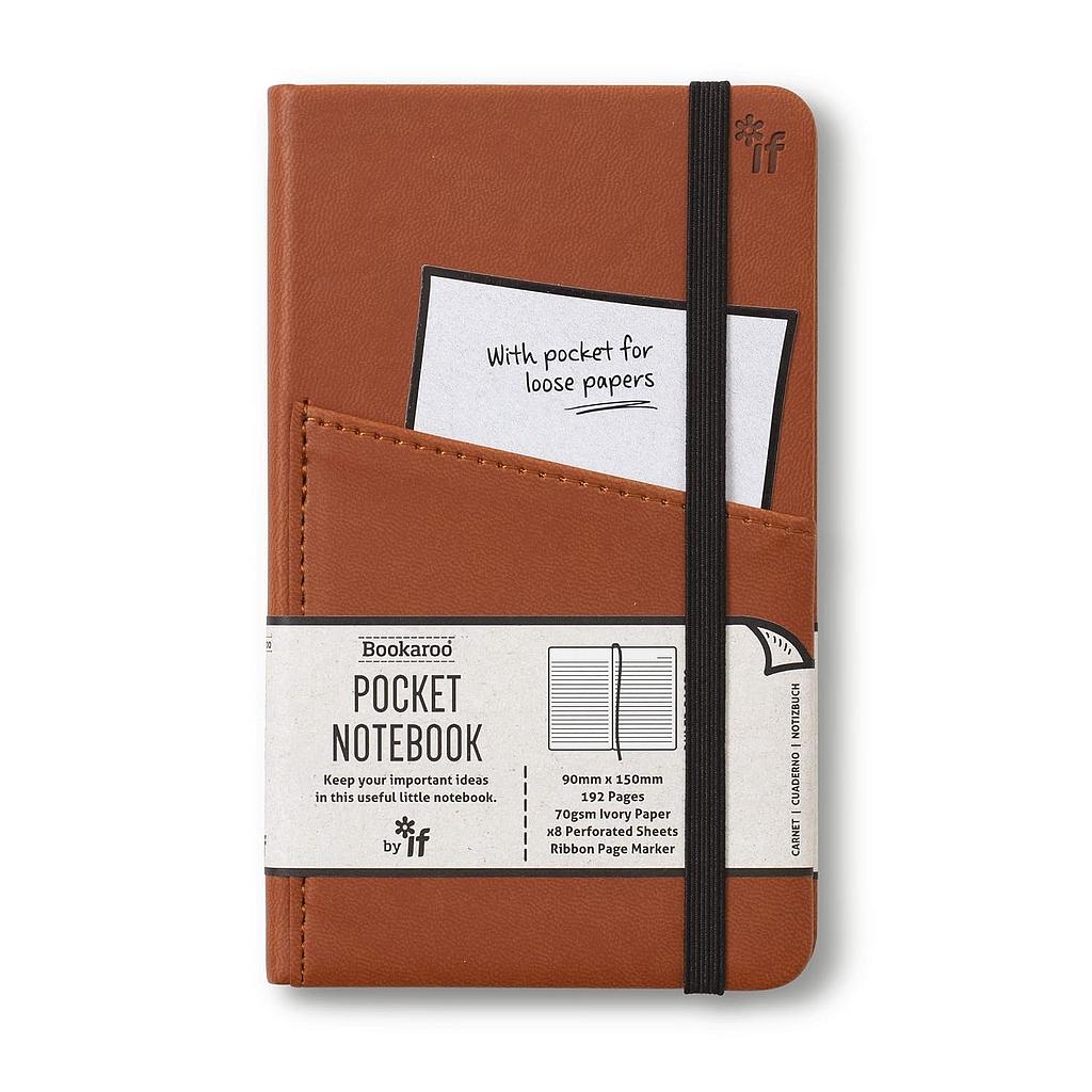 Bookaroo Notebook A6 Brown