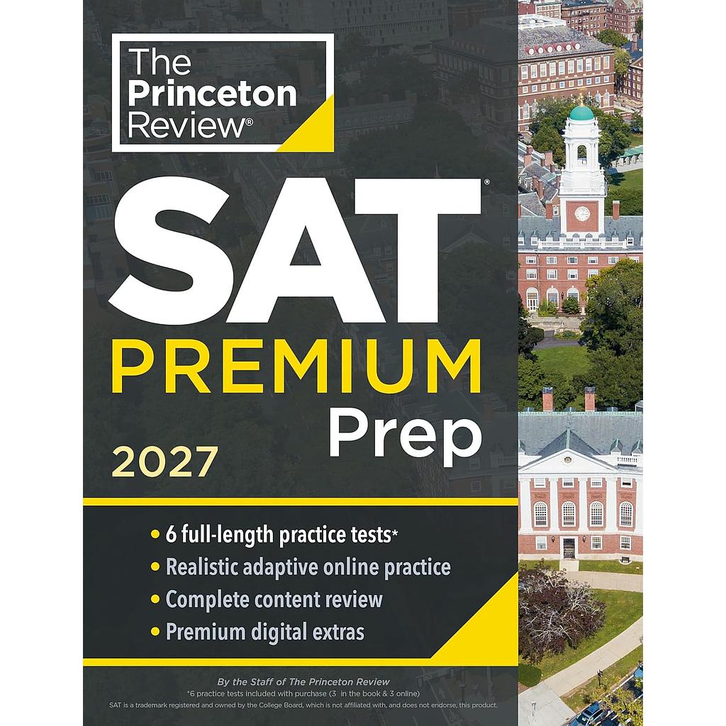 Princeton Review SAT Premium Prep, 2027