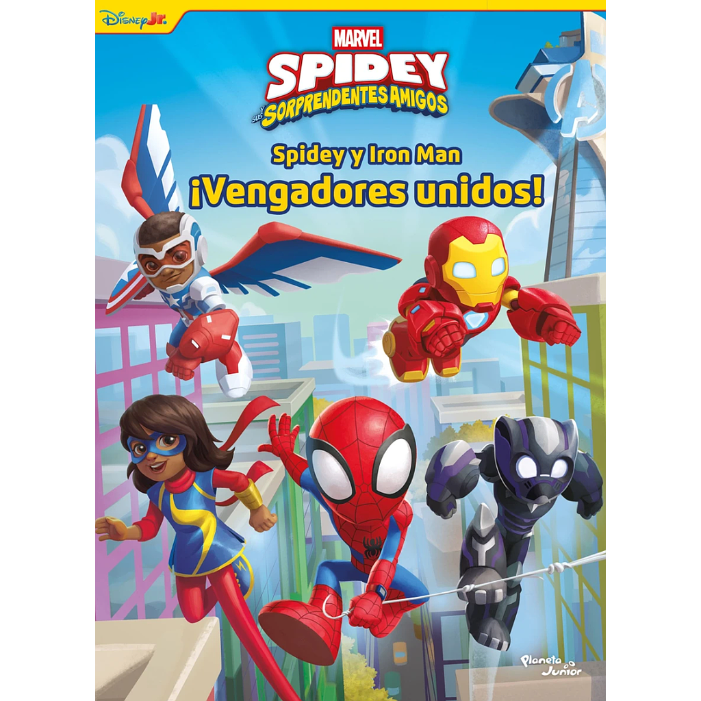 Spidey y Iron Man. Vengadores unidos
