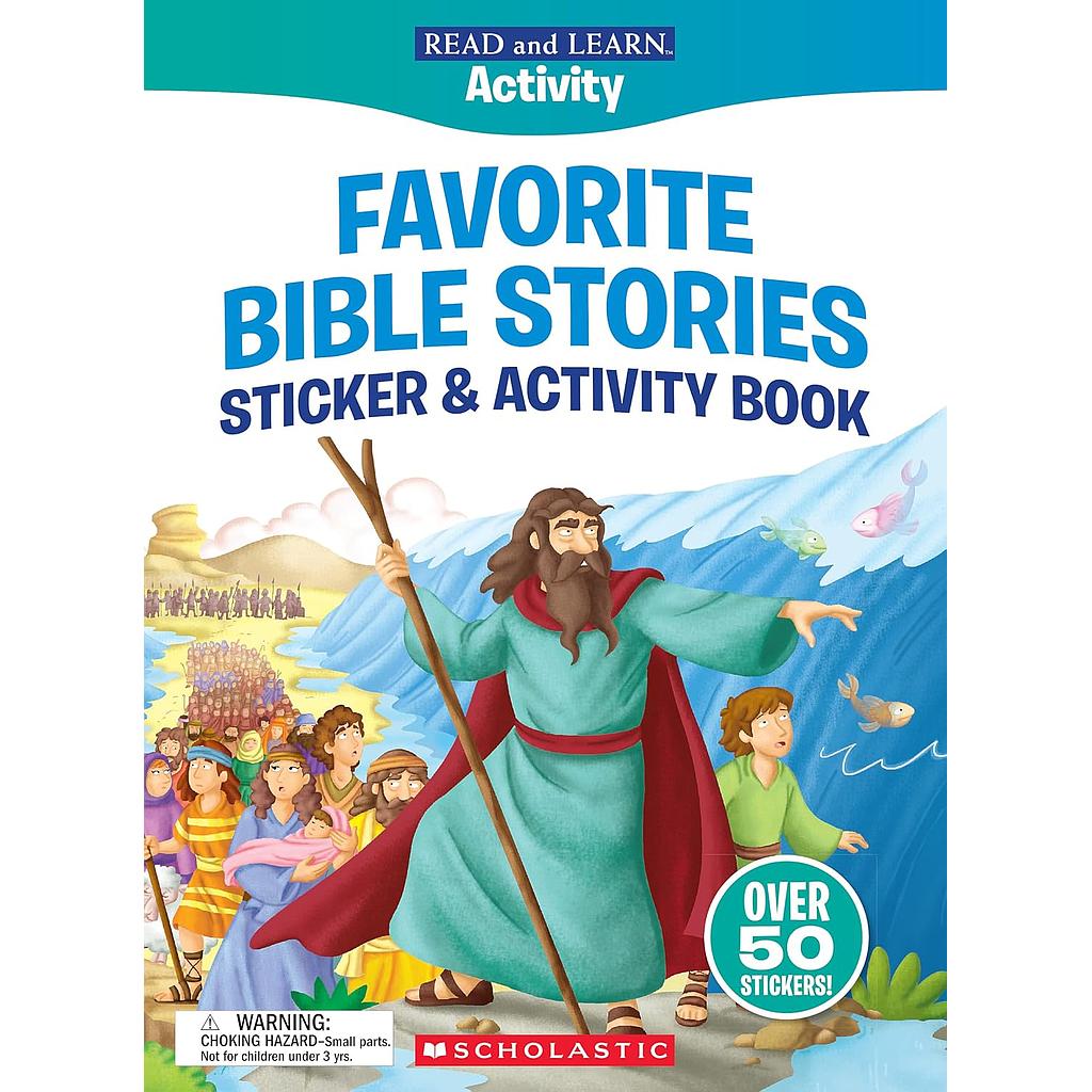 Read and Learn: Favorite Bible Stories Sticker &amp; Activity Book
