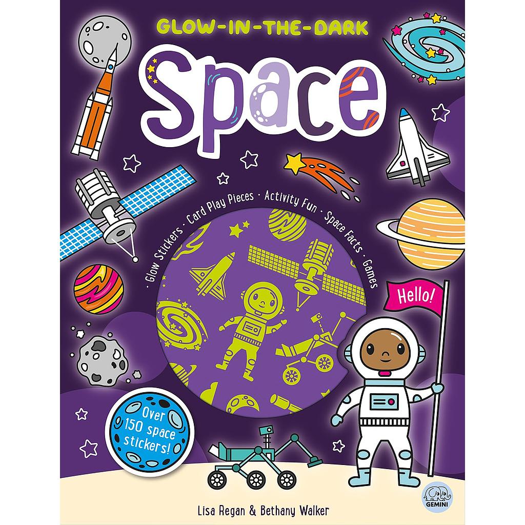 Glow-in-the-Dark Space Sticker Activity
