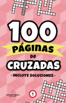 100 Paginas de cruzadas - portada rosada