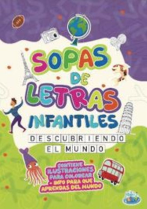 Sopa de letras infantiles descubriendo el mundo