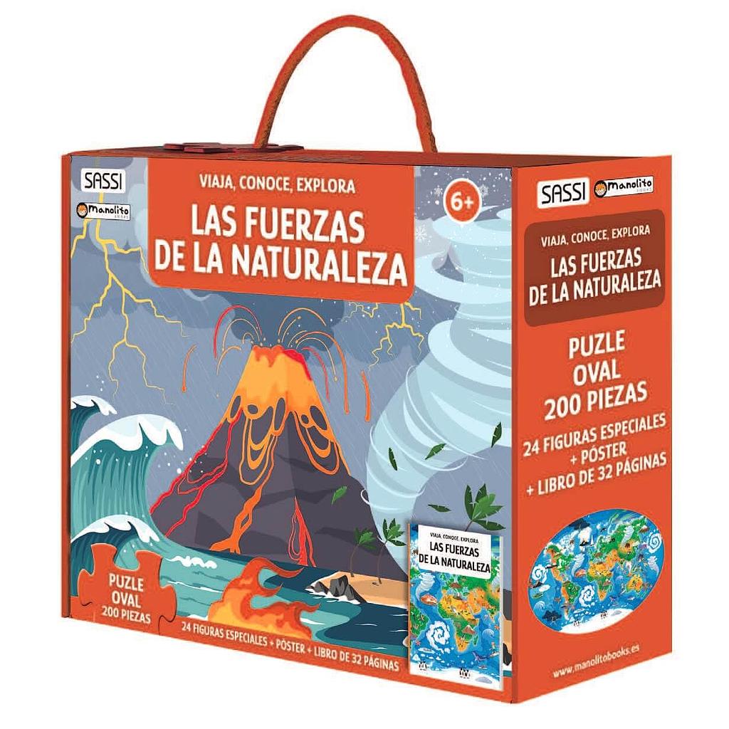 Las fuerzas de la naturaleza - Libro y Puzzle