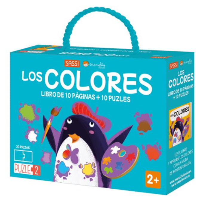 Los colores - Libro y Puzzle
