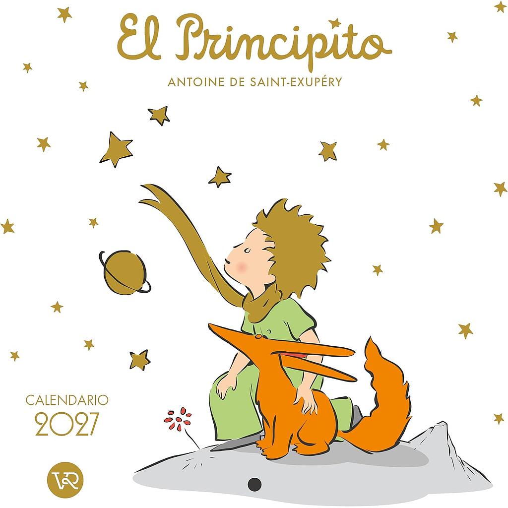 Calendario de pared 2027 El Principito Blanco
