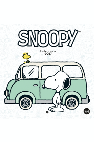 Calendario de pared 2027 Snoopy