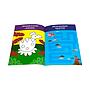 Libro infantil de actividades con calcomanias: dinosaurios