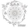 Mandalas con mensajes de superacion
