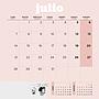 Mafalda 2025 Calendario de pared