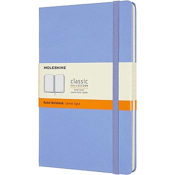 Moleskine Classic Ruled Hydrangea Blue Large