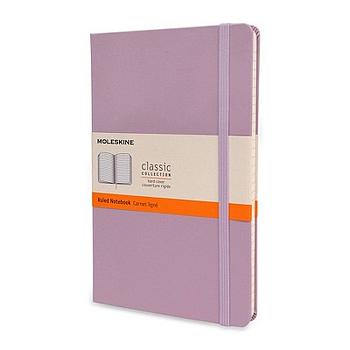 MS Ruled notebook lila