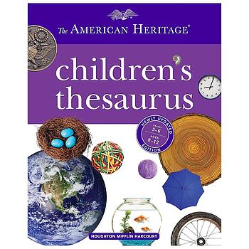 The american heritage childrens thesaurus