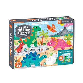 Puzzle Dino Park 12 PCS