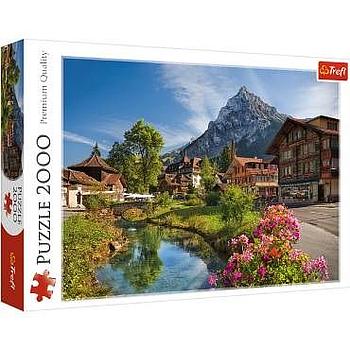 Puzzle Alps in the summer 2000PCS