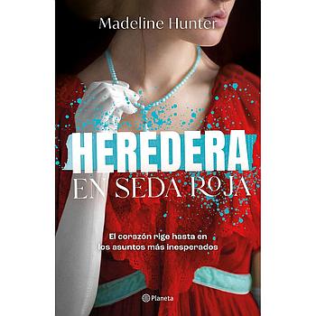 Heredera en seda roja