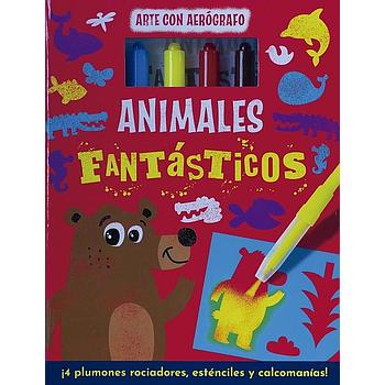 Animales fantasticos arte con aerografo