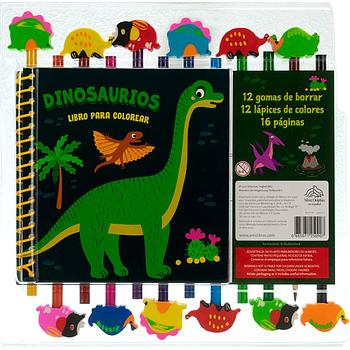 Libro para colorear dinosaurios