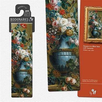 Bookmarks Flowers in a blue vase