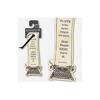 Bookmarks Typewriter