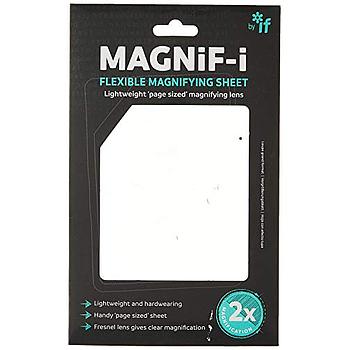 Magnifi flexible magnifying sheet